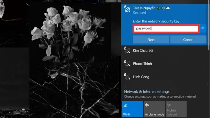 Cách chia sẻ Wi-Fi trên iPhone sang laptop Windows
