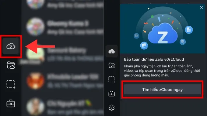 Cách đăng ký zCloud trên máy tính