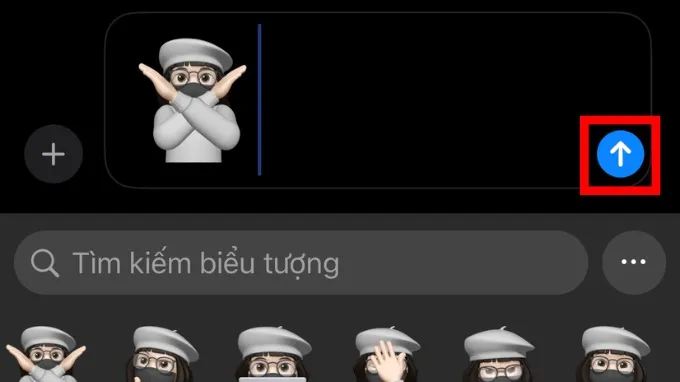 Cách gửi nhãn dán Memoji trong Tin nhắn