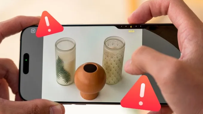 iPhone 16 bị lỗi tự thoát ứng dụng camera