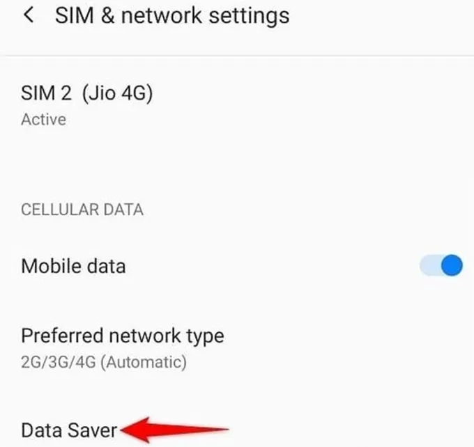 Cách tắt tiết kiệm dữ liệu trên điện thoại OnePlus