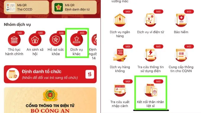 Cách tra cứu thông tin liệt sĩ trên VNeID