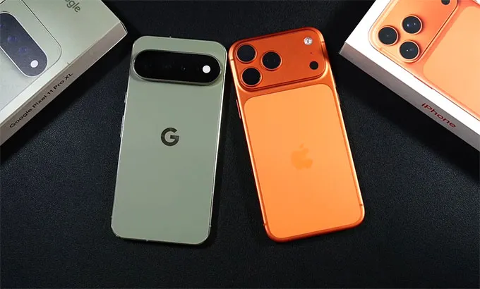 iPhone 17 Pro Max vs Pixel 11 Pro XL đều dùng hệ thống 3 camera 48MP