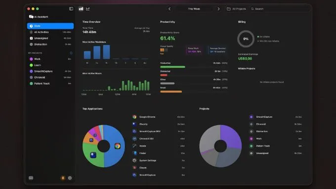 Chronoid là ứng dụng cho HSSV trên hệ điều hành macOS