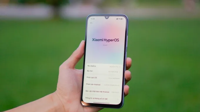 Redmi A7 Pro cho cảm giác sử dụng khá mượt nhờ Xiaomi HyperOS 3