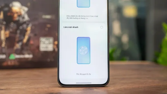 Điều chỉnh quạt tản nhiệt trên Nubia Neo 5 GT