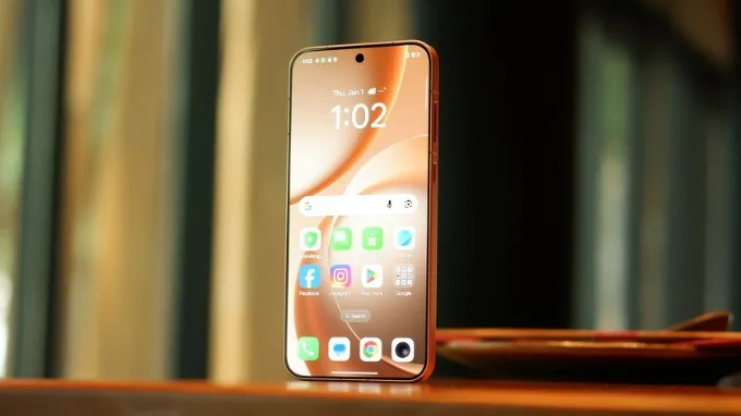 OPPO Find X9s sở hữu màn hình phẳng với kích thước 6.59 inch