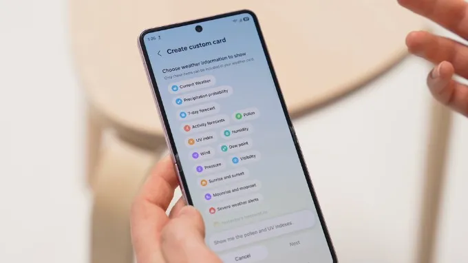 Galaxy Z Flip8 tiếp tục được trang bị nhiều tính năng AI hữu ích