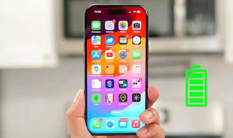 Dung lượng pin iPhone 16 bao nhiêu mAh?