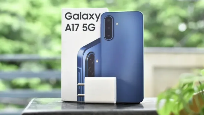 Samsung Galaxy A17 5G gây ấn tượng với thiết kế mỏng nhẹ
