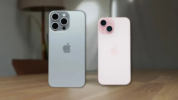 So sánh cấu hình iPhone 15 và iPhone 15 Pro Max