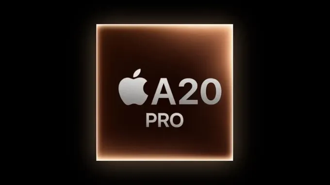 Hiệu năng mạnh mẽ với chip A20 Pro tiên tiến