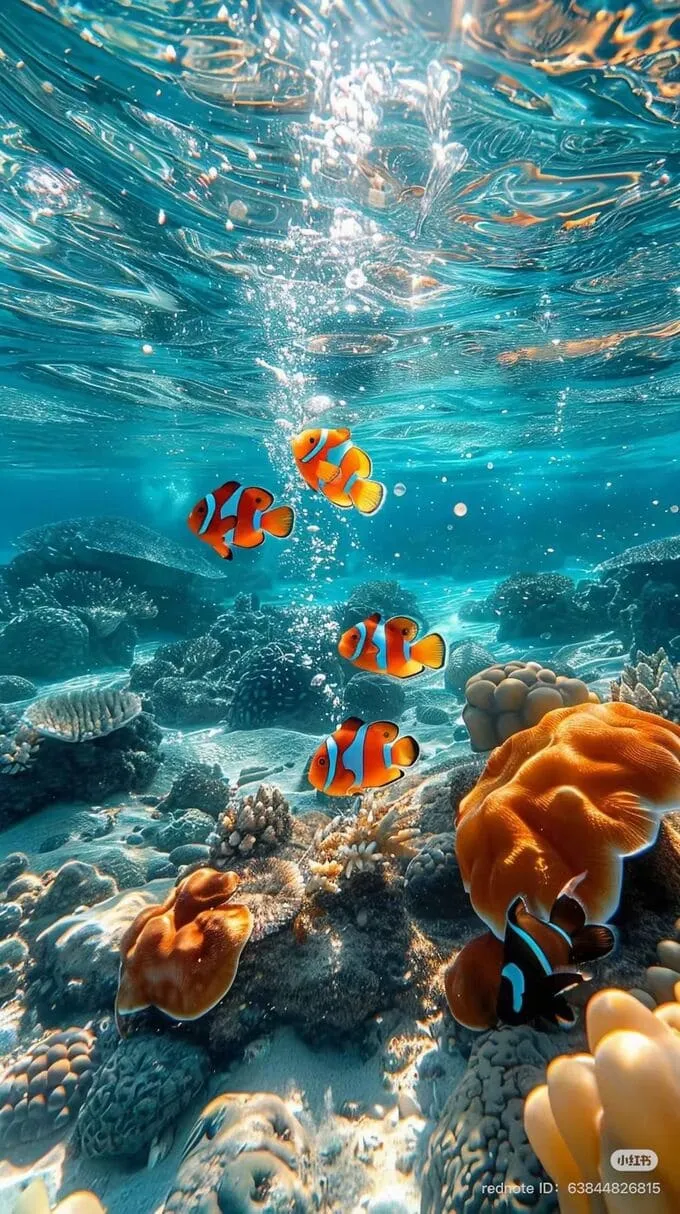 Hình nền chủ đề đại dương