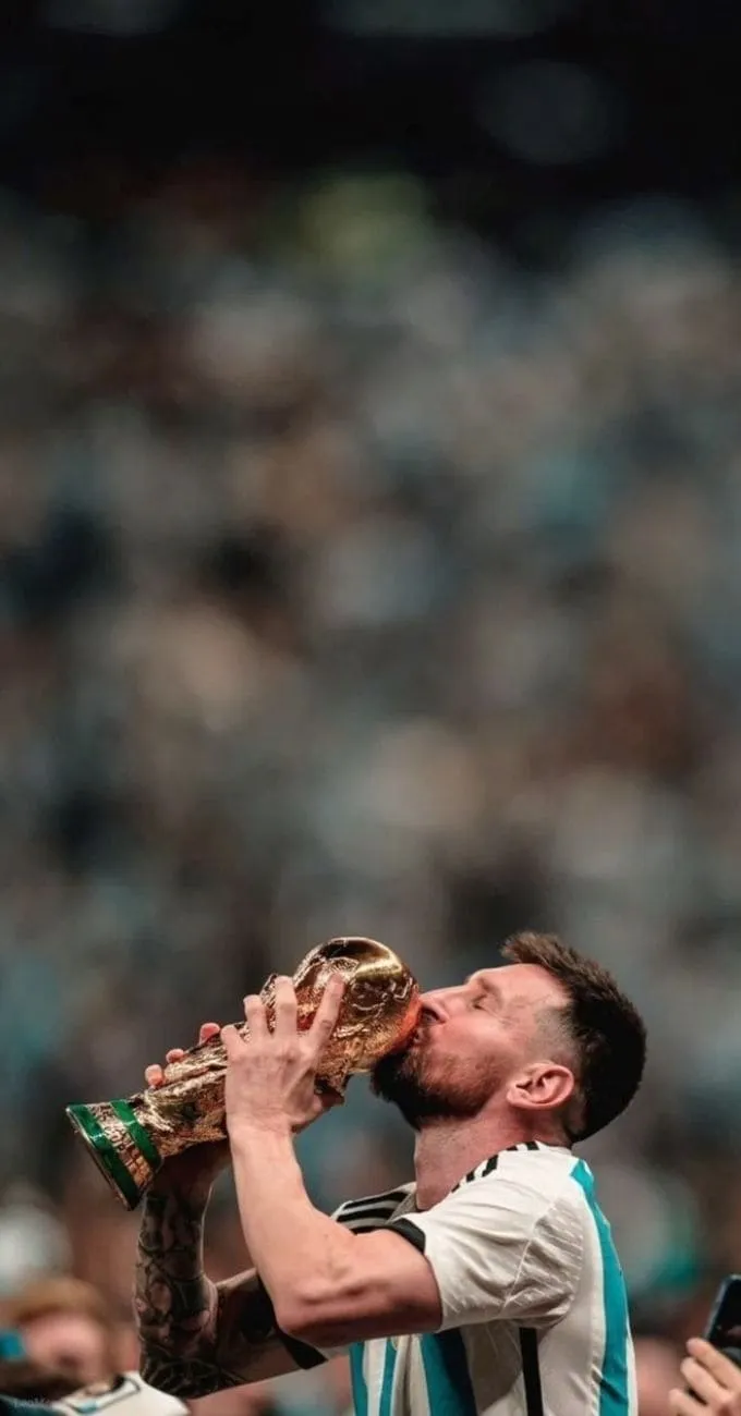 Hình nền Messi trong màu áo Đội tuyển Argentina