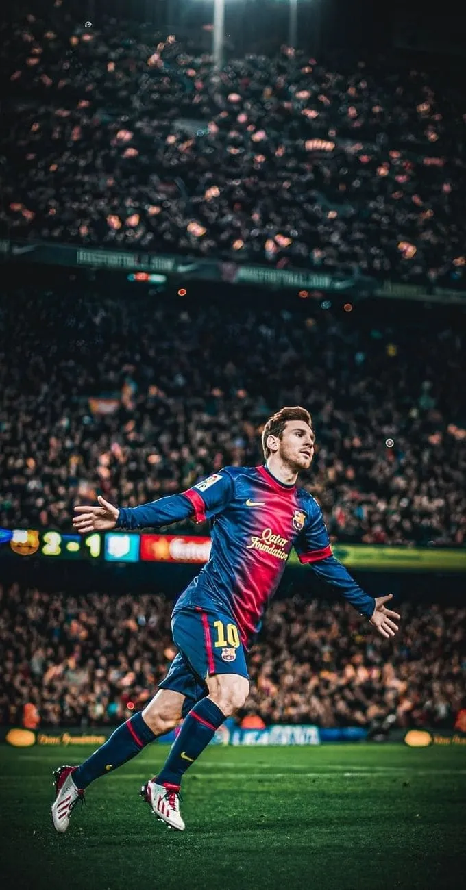 Hình nền Messi thời kỳ đỉnh cao tại Barcelona