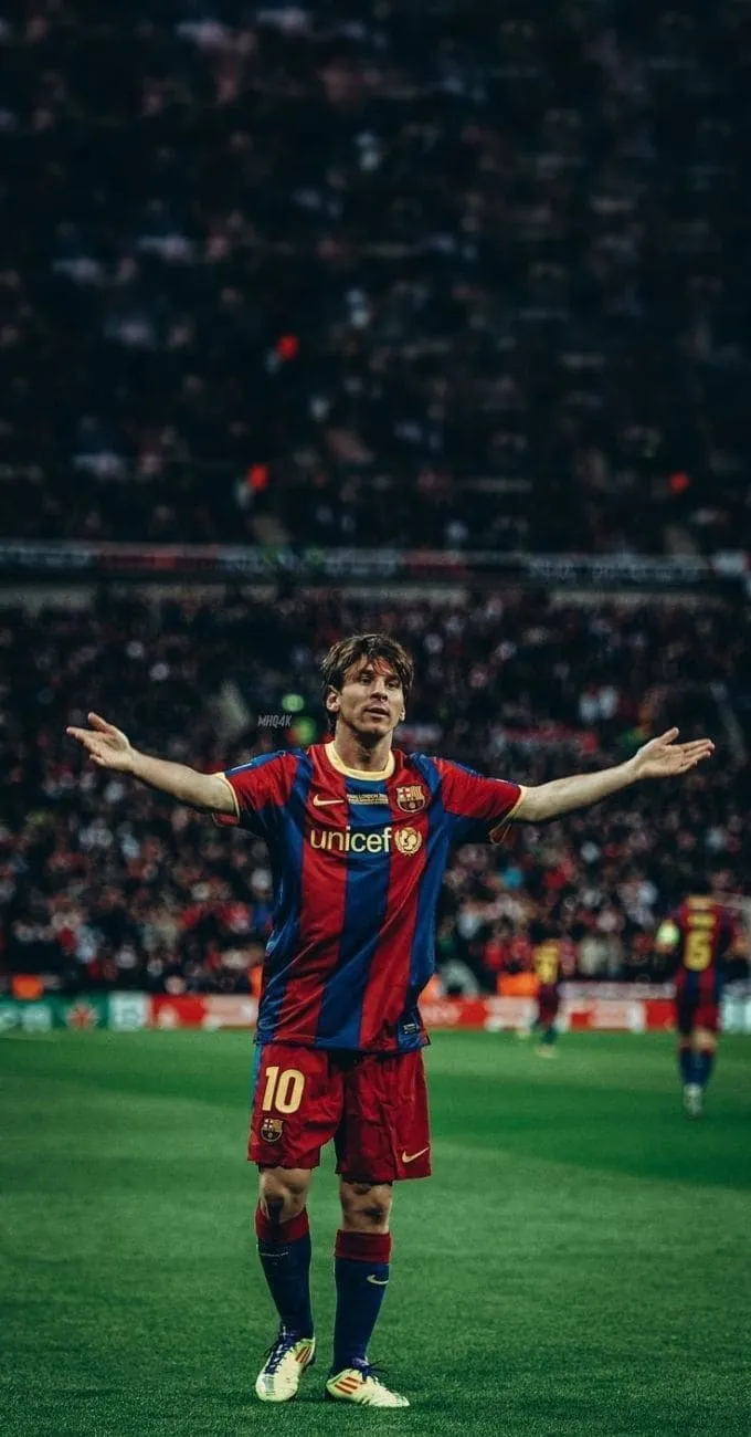 Hình nền Messi thời kỳ đỉnh cao tại Barcelona