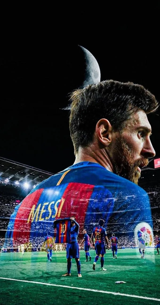 Hình nền Messi thời kỳ đỉnh cao tại Barcelona