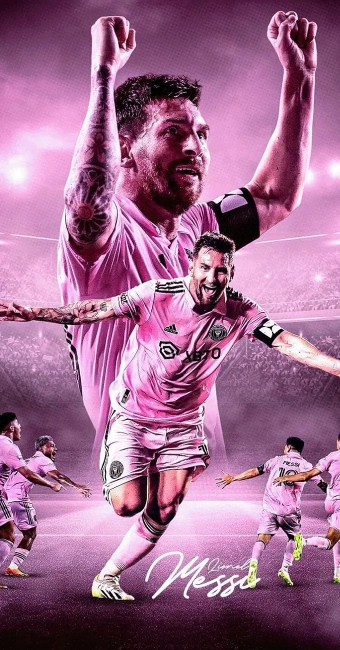 Hình nền Messi ngầu tại Inter Miami