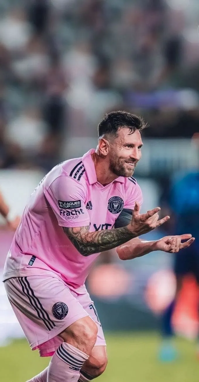 Hình nền Messi ngầu tại Inter Miami
