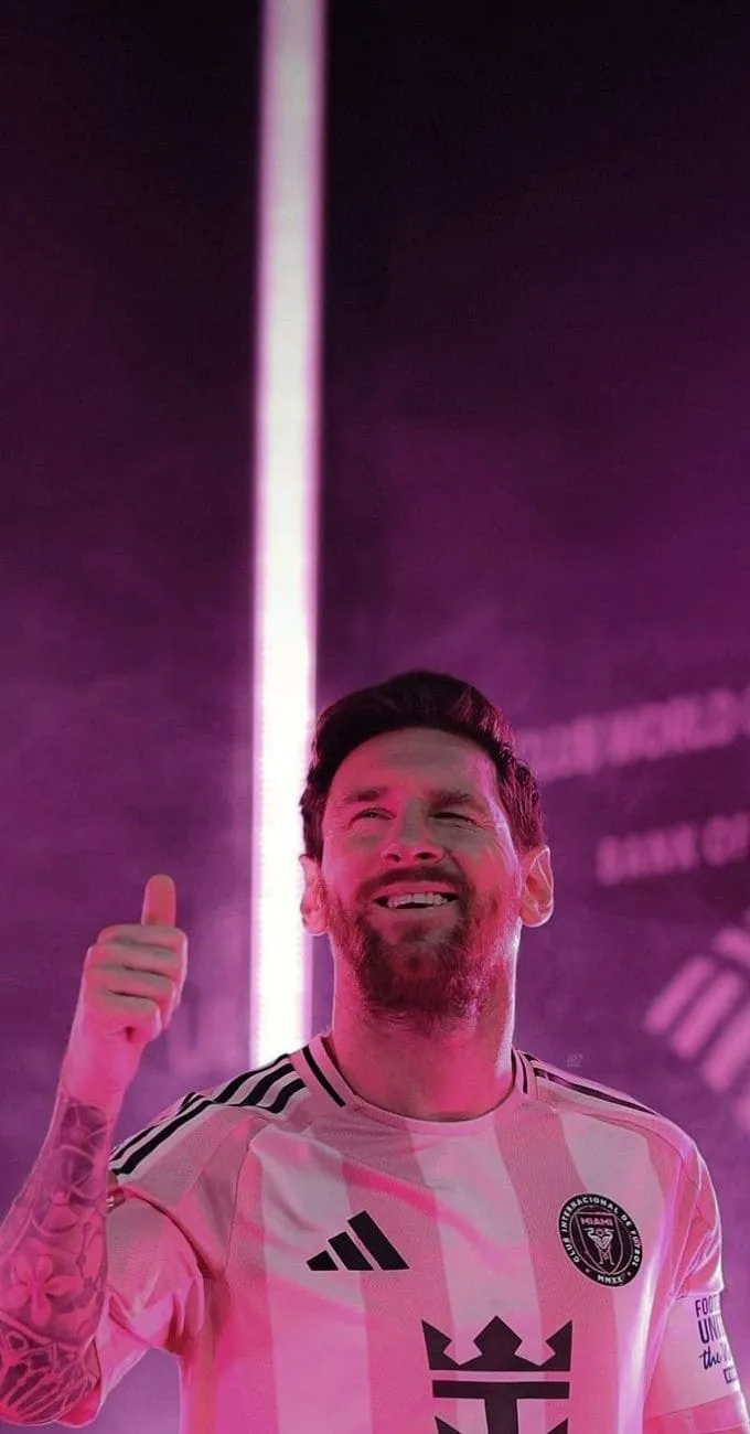 Hình nền Messi ngầu tại Inter Miami