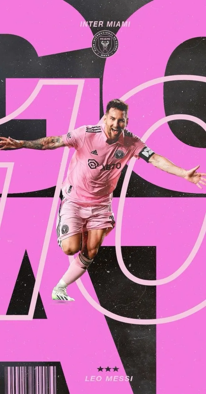 Hình nền Messi ngầu tại Inter Miami
