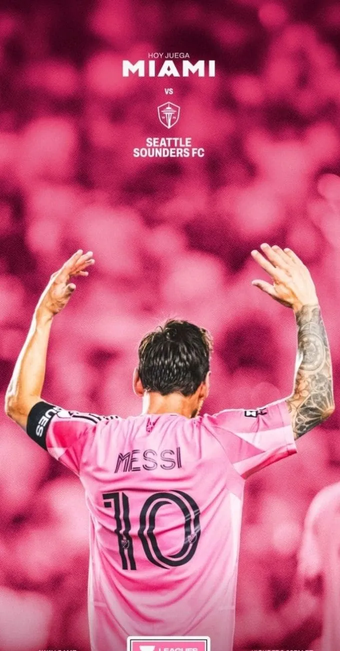 Hình nền Messi ngầu tại Inter Miami