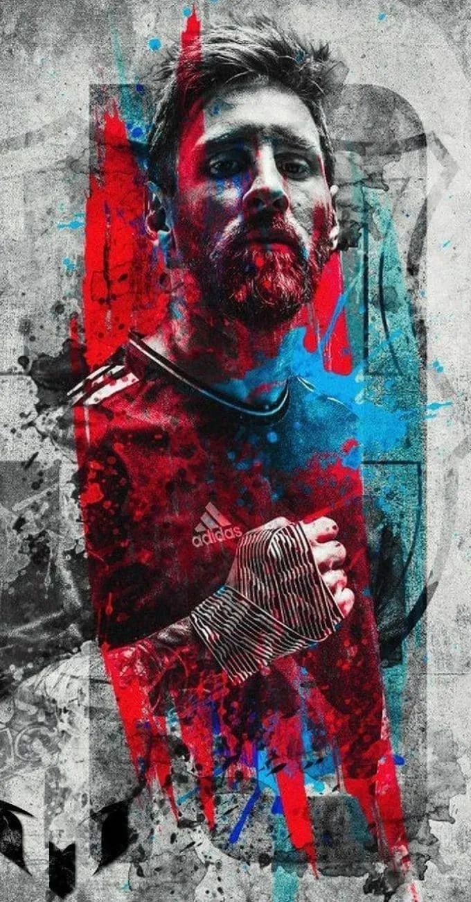 Hình nền Messi nghệ thuật, hoạt hình