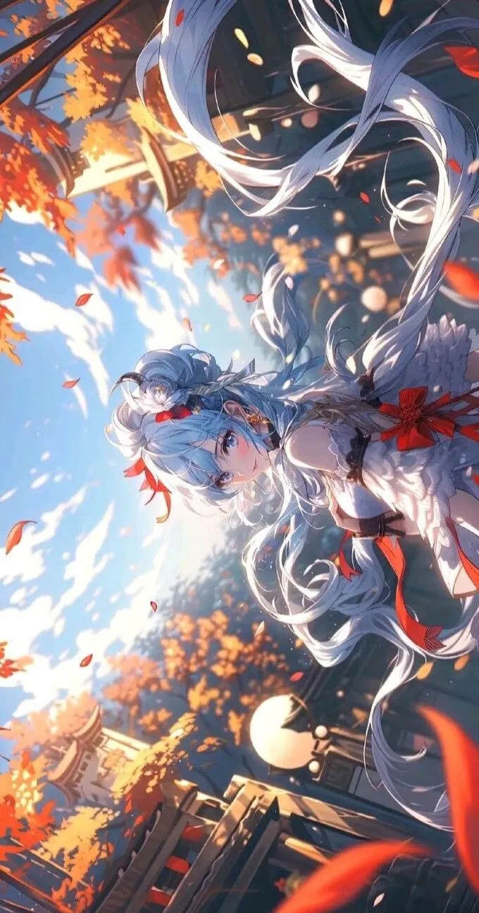 Hình nền Galaxy Z Flip8 chủ đề Anime