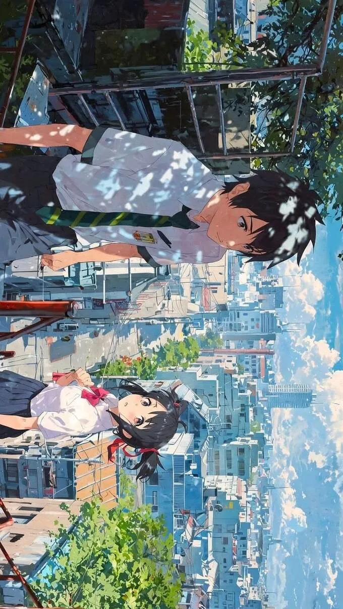 Hình nền Galaxy Z Flip8 chủ đề Anime