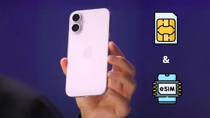 Ưu điểm khi sử dụng cùng lúc 2 SIM trên iPhone 16