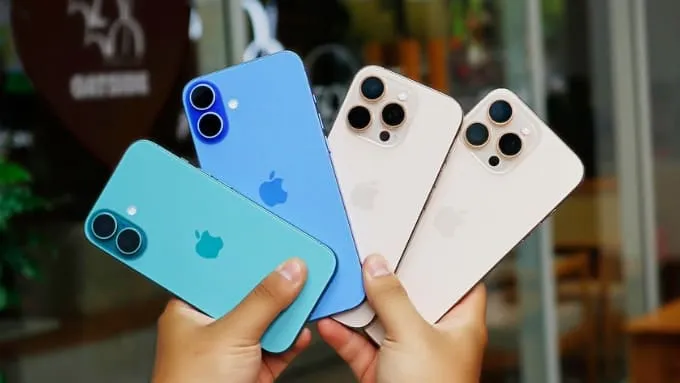Cách chọn phiên bản iPhone 16 theo trọng lượng