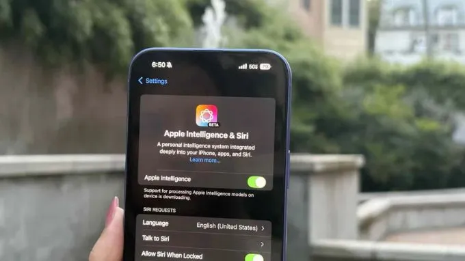 iPhone 16 Plus hỗ trợ đầy đủ các tính năng AI