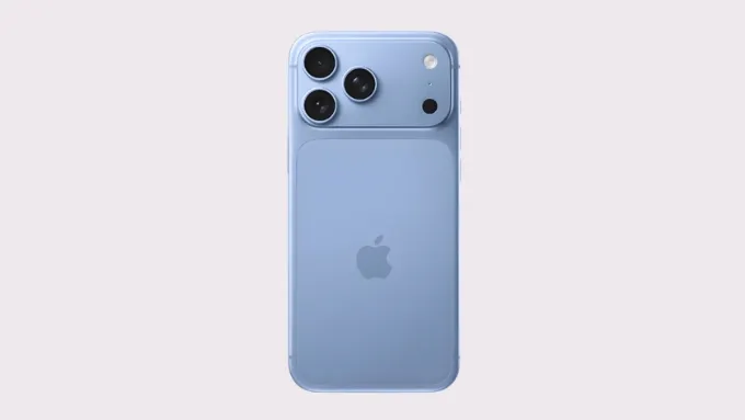 iPhone 18 Pro Max màu Light Blue (Xanh dương nhạt)