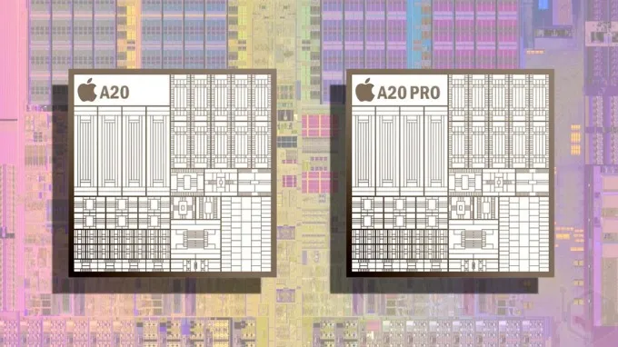 Tranh bị chip A20 và A20 Pro mạnh mẽ 