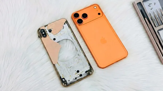 iPhone độ vỏ thay đổi ngoại hình để giống một model mới hơn