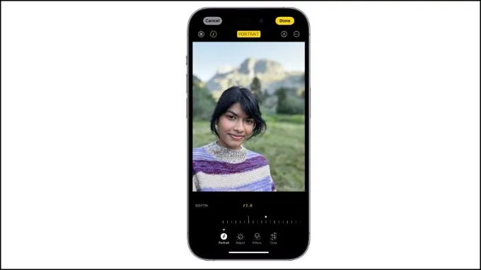 Khả năng chỉnh sửa ảnh và video của iPhone 15