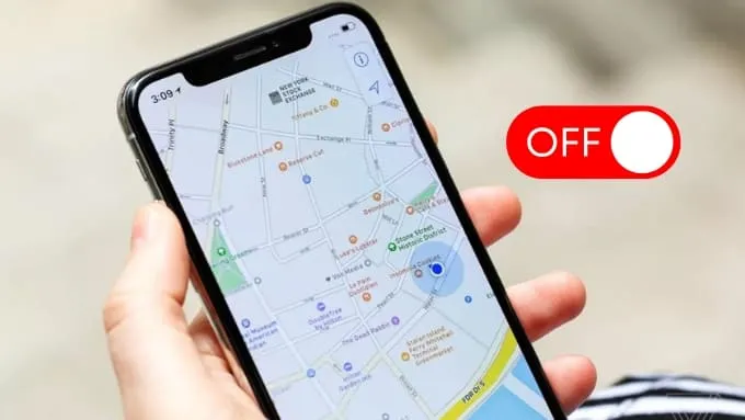 Tắt định vị và các kết nối khi không cần thiết