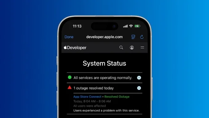 Kiểm tra trạng thái hệ thống Apple