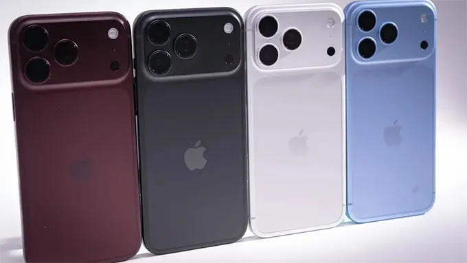 iPhone 18 Pro Max có kích thước 163,4 × 78,0 × 8,75 mm và nặng 249g