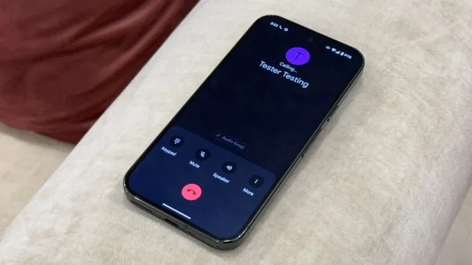 Kiểm tra micro trong cuộc gọi thông thường