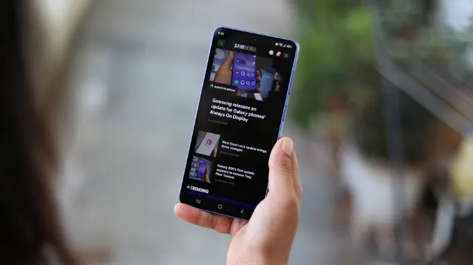 Lướt web và mạng xã hội trên Galaxy S26 Plus