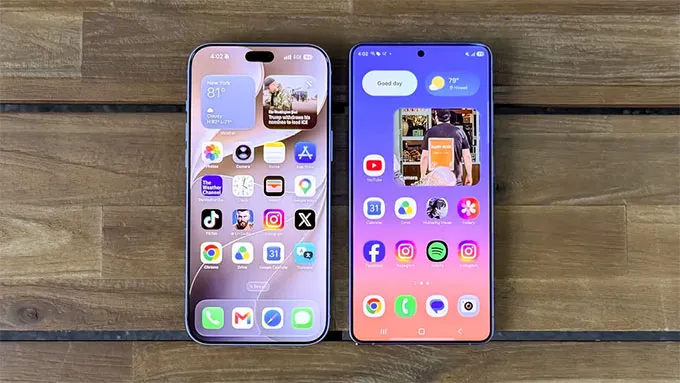 Trên iPhone 18 Pro Max vs Galaxy S26 Ultra đều được trang bị màn hình 6,9 inch