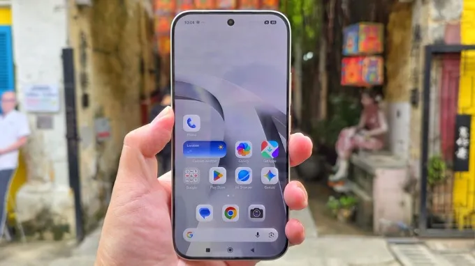 Xiaomi 17T có mật độ điểm ảnh khoảng 460 ppi