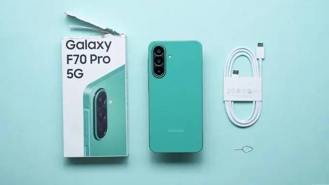 Mở hộp Samsung Galaxy F70 Pro 5G