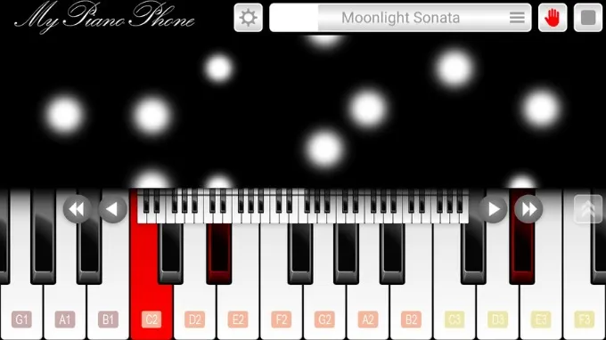 Điểm nổi bật của My Piano Phone là khả năng ghi âm, phát lại bản nhạc