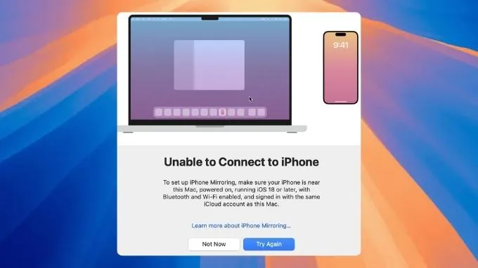Nguyên nhân khiến phản chiếu iPhone trên MacBook bị lỗi