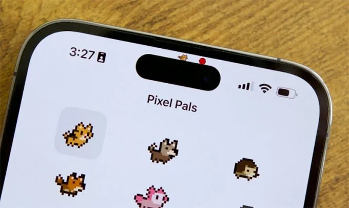 Biến Dynamic Island thành thú cưng ảo với Pixel Pals