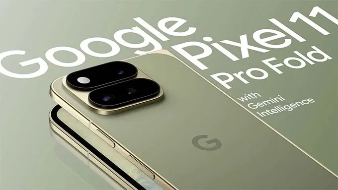Pixel 11 Pro Fold: Mỏng hơn, camera gọn hơn