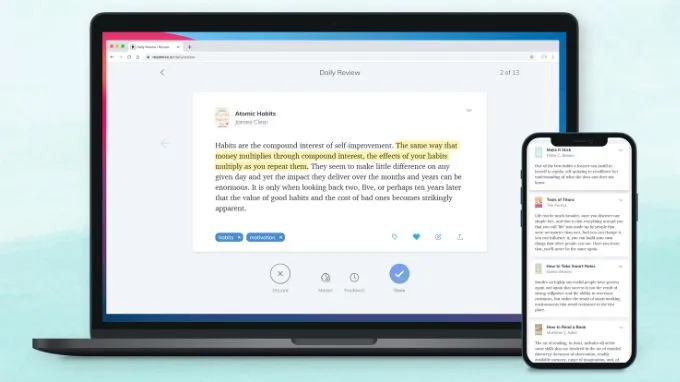 Readwise đóng vai trò như một kho lưu trữ trung tâm dành cho những người học thường xuyên