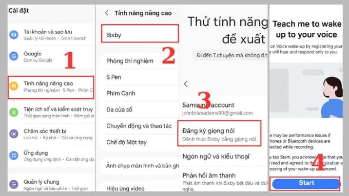 Cách bật trợ lý ảo Samsung Bixby Voice